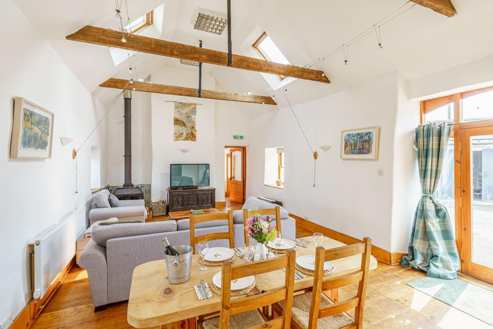 Вилла The Haybarn Dundrennan Экстерьер фото